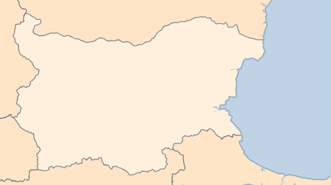 Karta Bulgarien