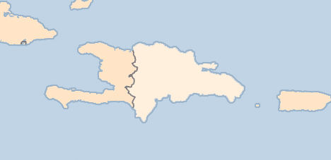 Kart Dominikanska republiken