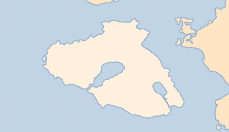 Karta Lesbos