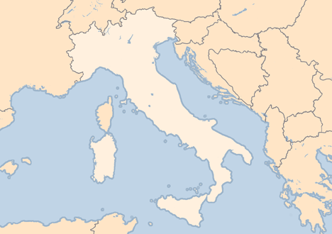 Karta Italien
