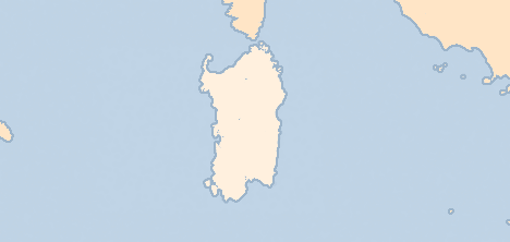 Karta Sardinien