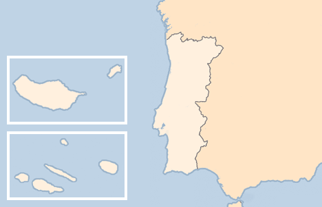 Karta Portugal