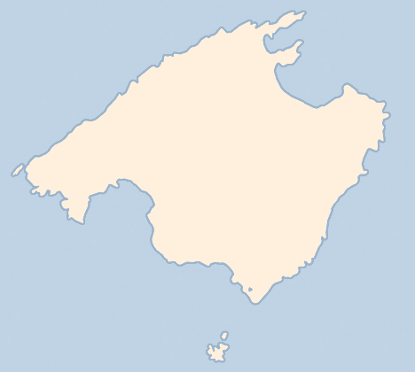 Karta Palma stad