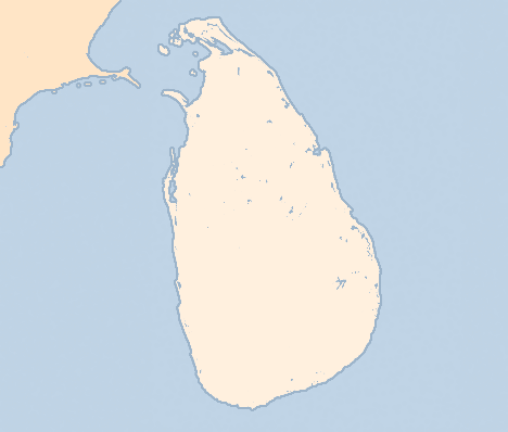 Karta Sri Lanka
