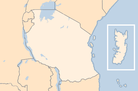 Karta Zanzibar